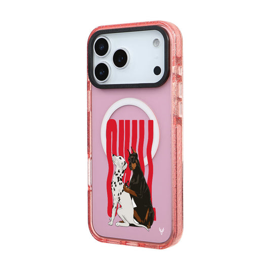 MagsafeliArtycaseSimliPembe