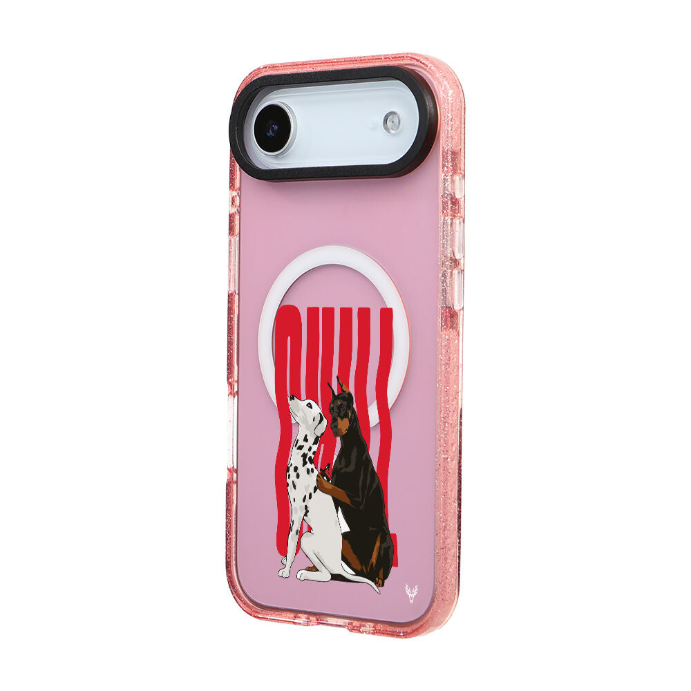 MagsafeliArtycaseSimliPembe