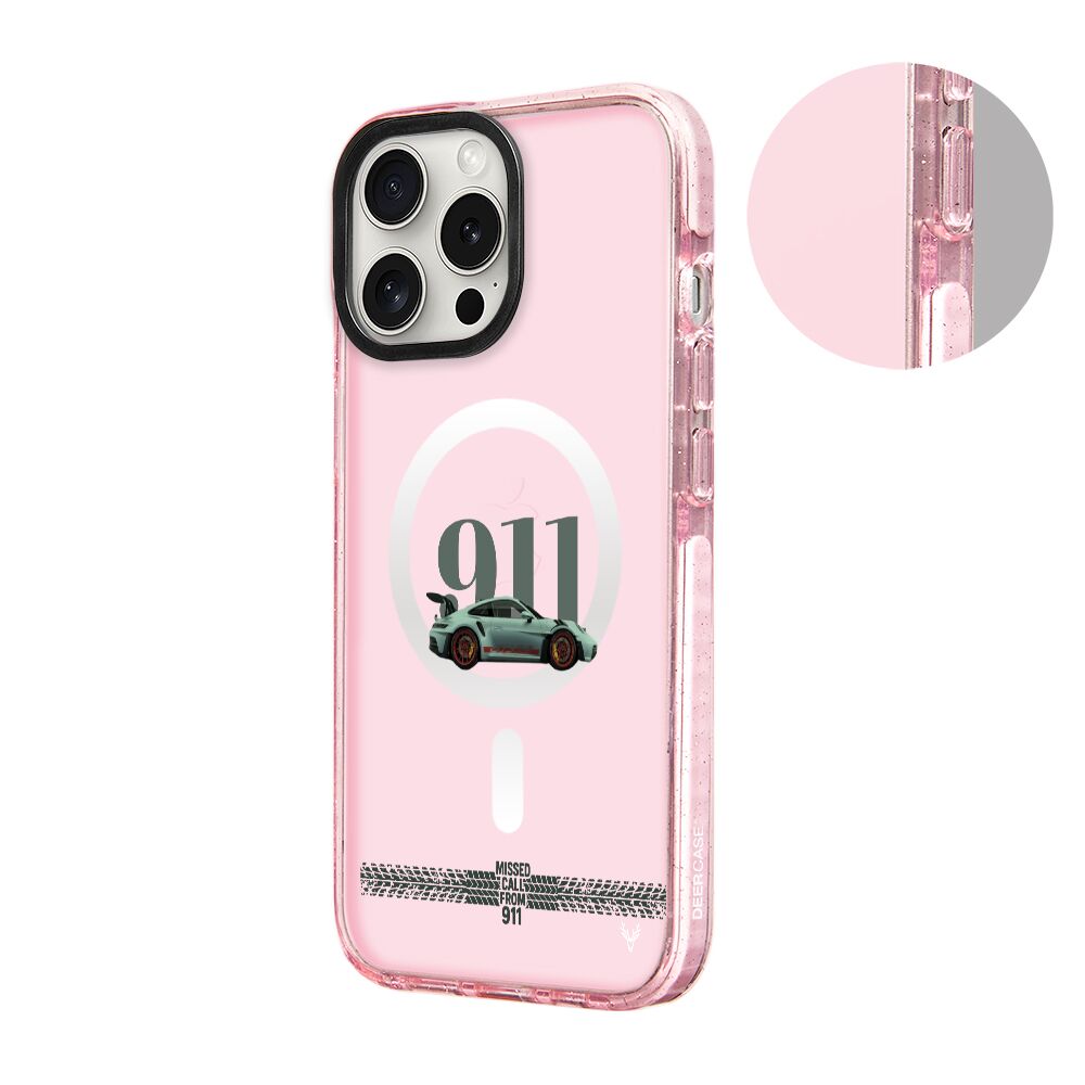 MagsafeliArtycaseSimliPembe