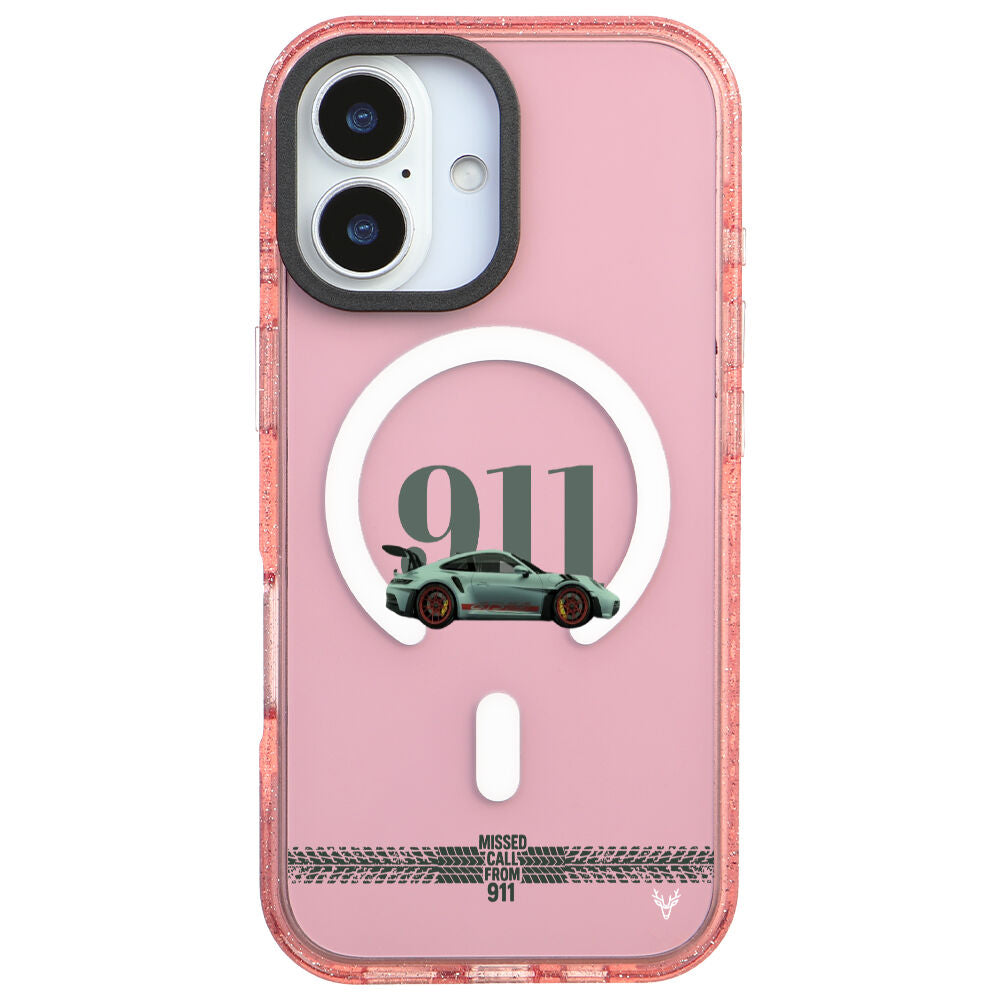 MagsafeliArtycaseSimliPembe