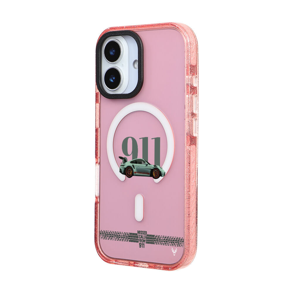 MagsafeliArtycaseSimliPembe