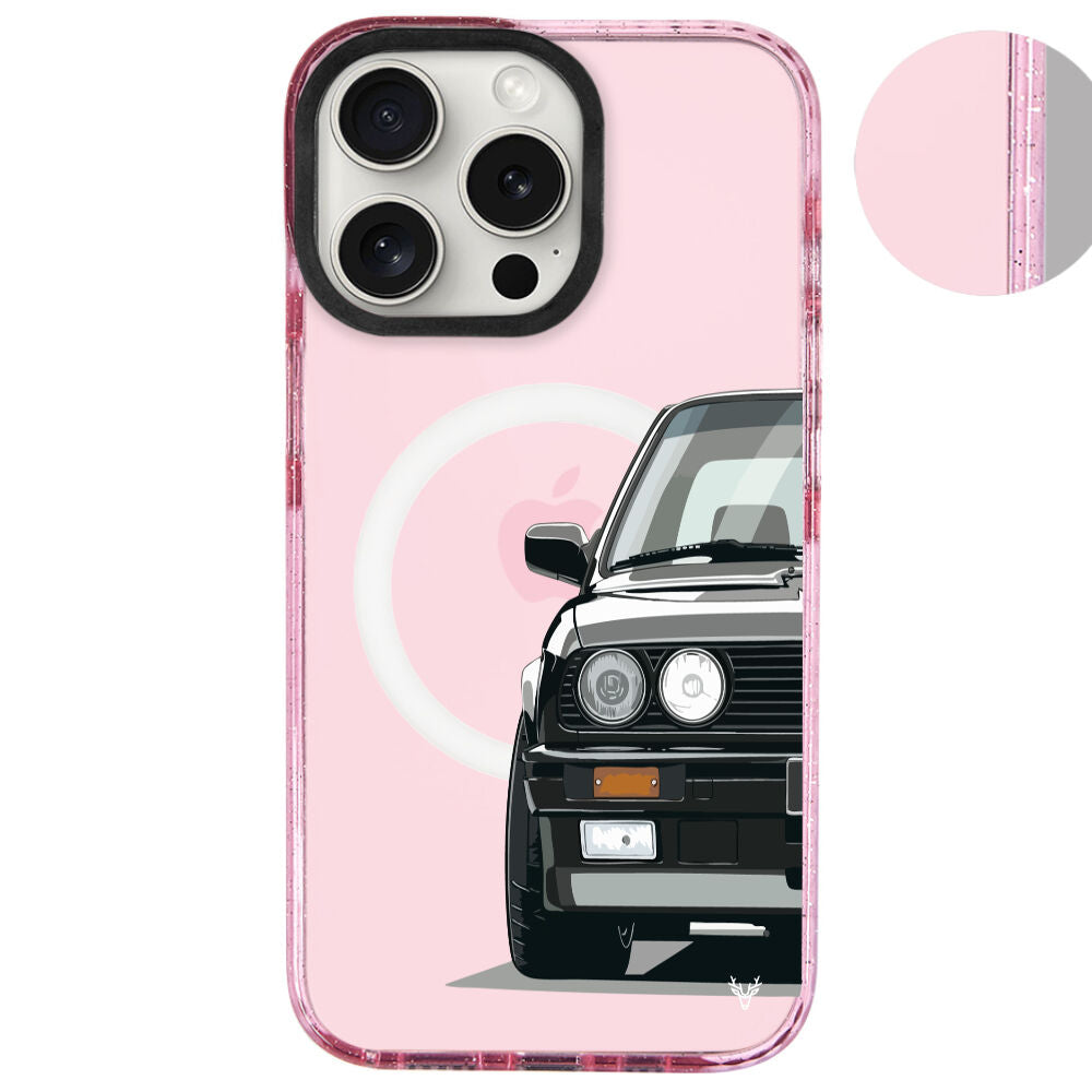 MagsafeliArtycaseSimliPembe