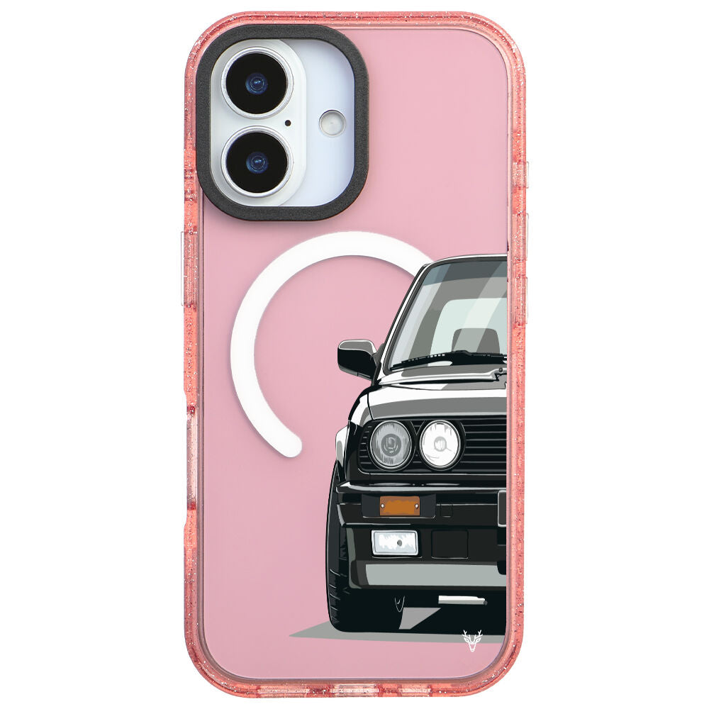 MagsafeliArtycaseSimliPembe