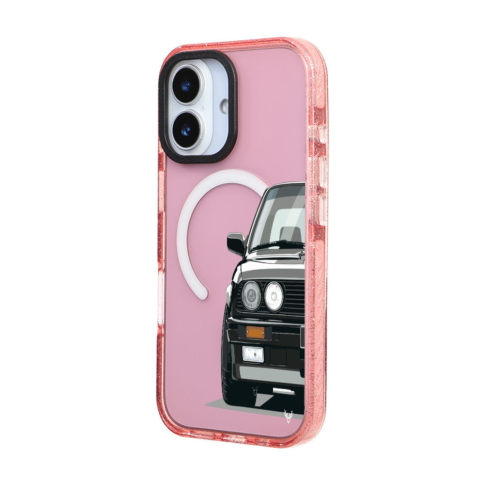 MagsafeliArtycaseSimliPembe