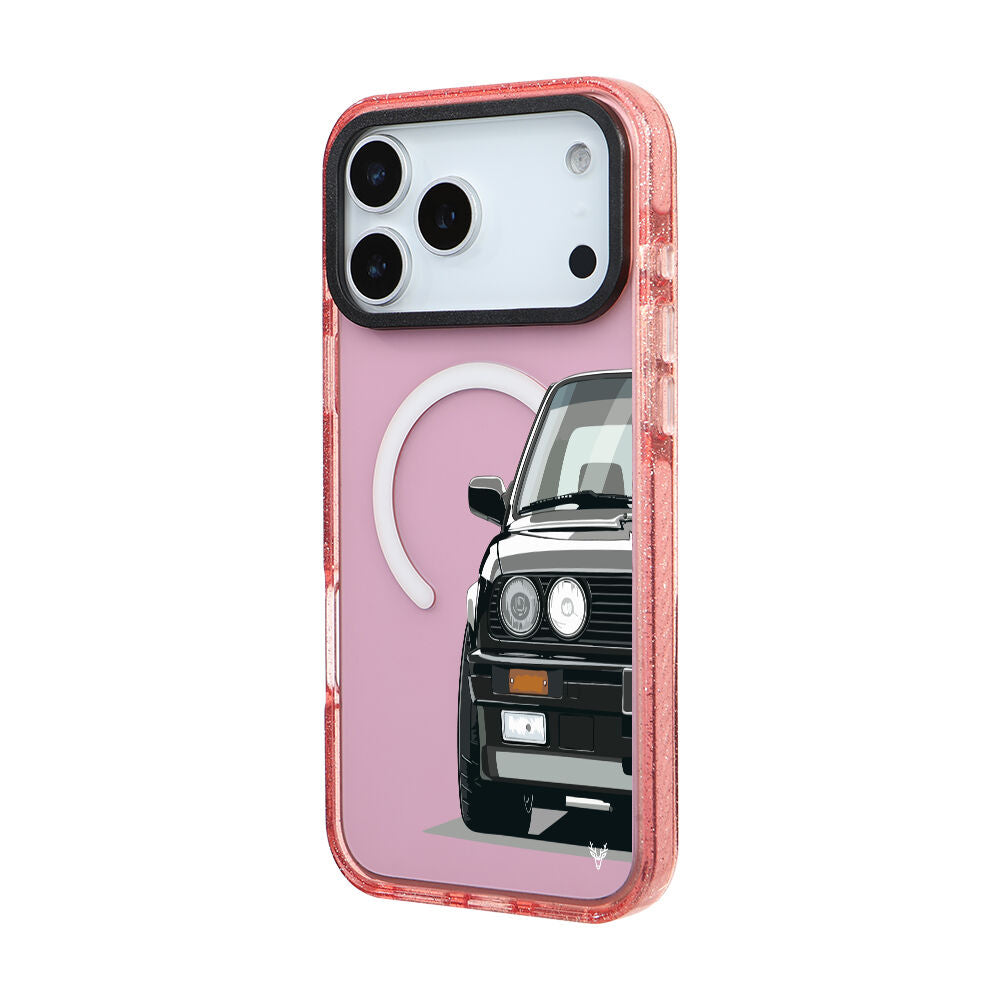 MagsafeliArtycaseSimliPembe