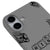 iPhone 17 Rich and Risk Telefon Kılıfı - Renkli Silikon - Gri