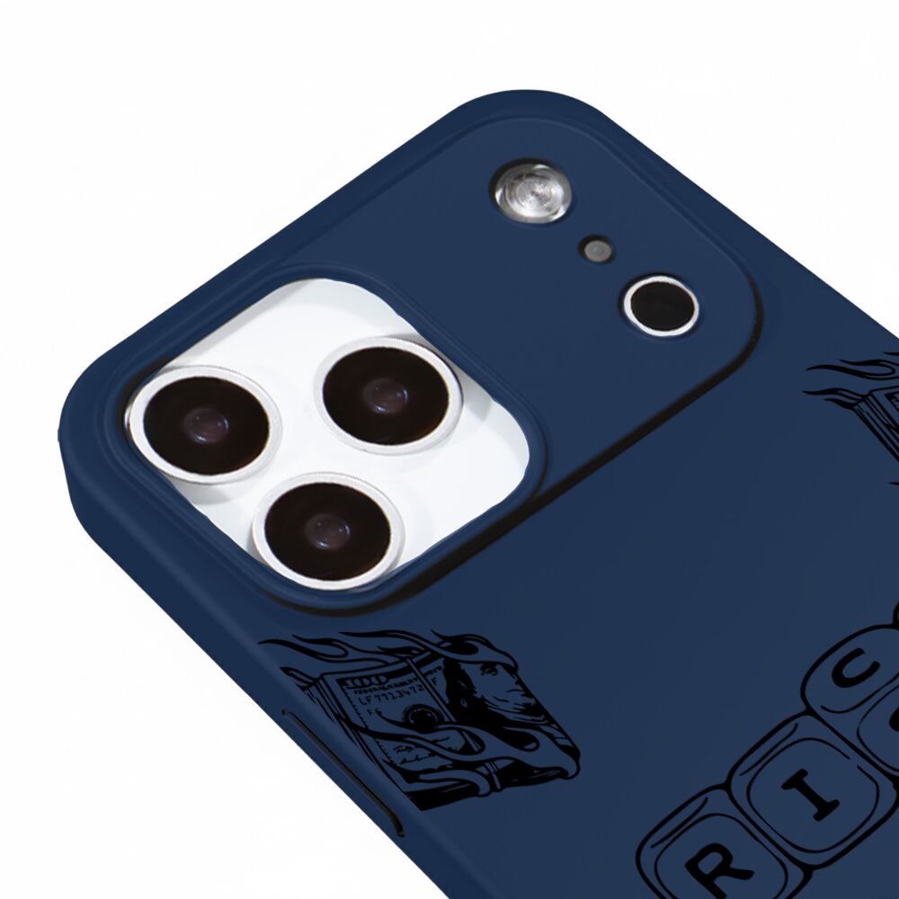 RenkliSilikonLacivert