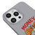 iPhone 13 Pro Money Maker Telefon Kılıfı - Renkli Silikon - Gri