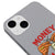 iPhone 15 Plus Money Maker Telefon Kılıfı - Renkli Silikon - Gri