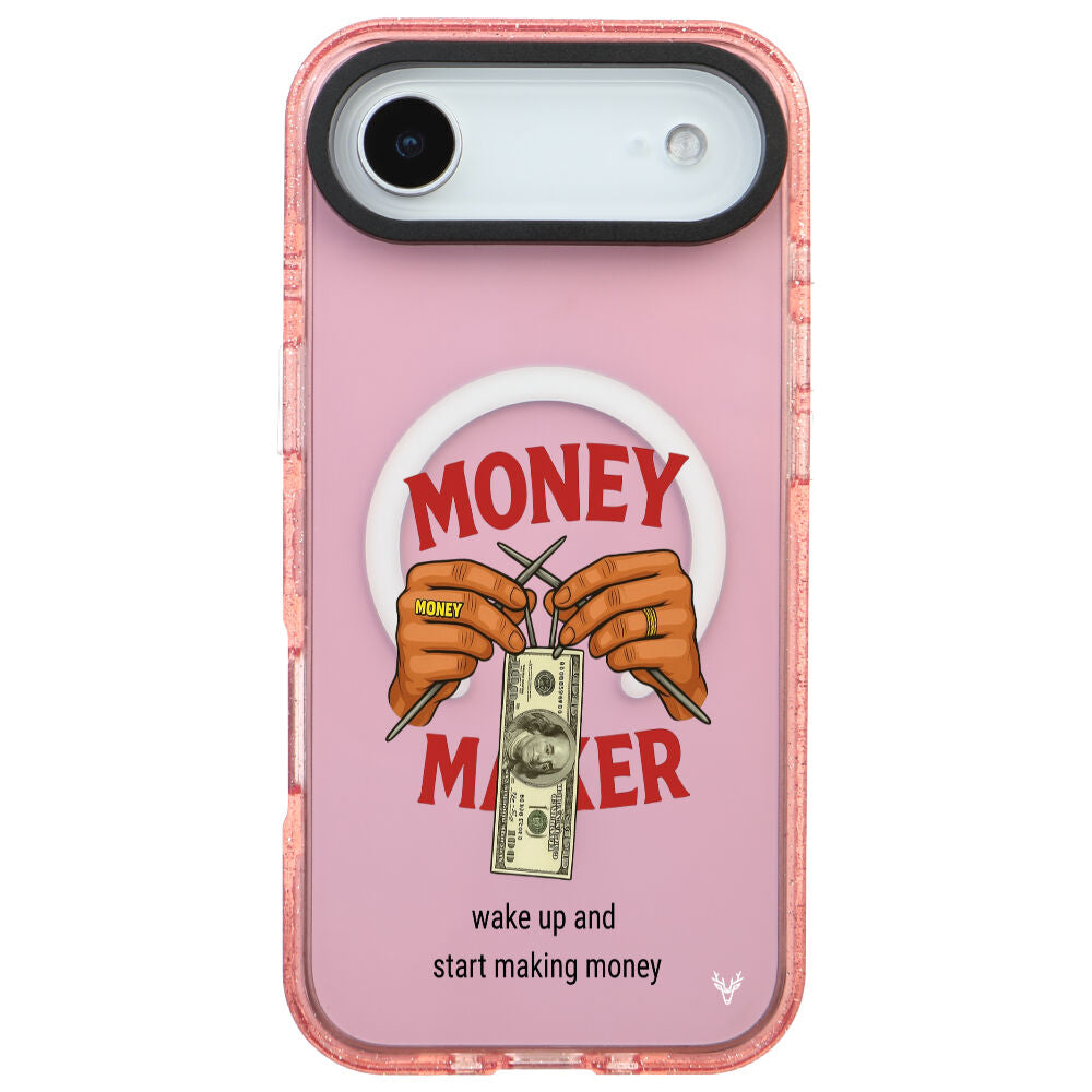 MagsafeliArtycaseSimliPembe