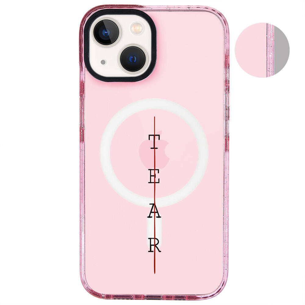 MagsafeliArtycaseSimliPembe