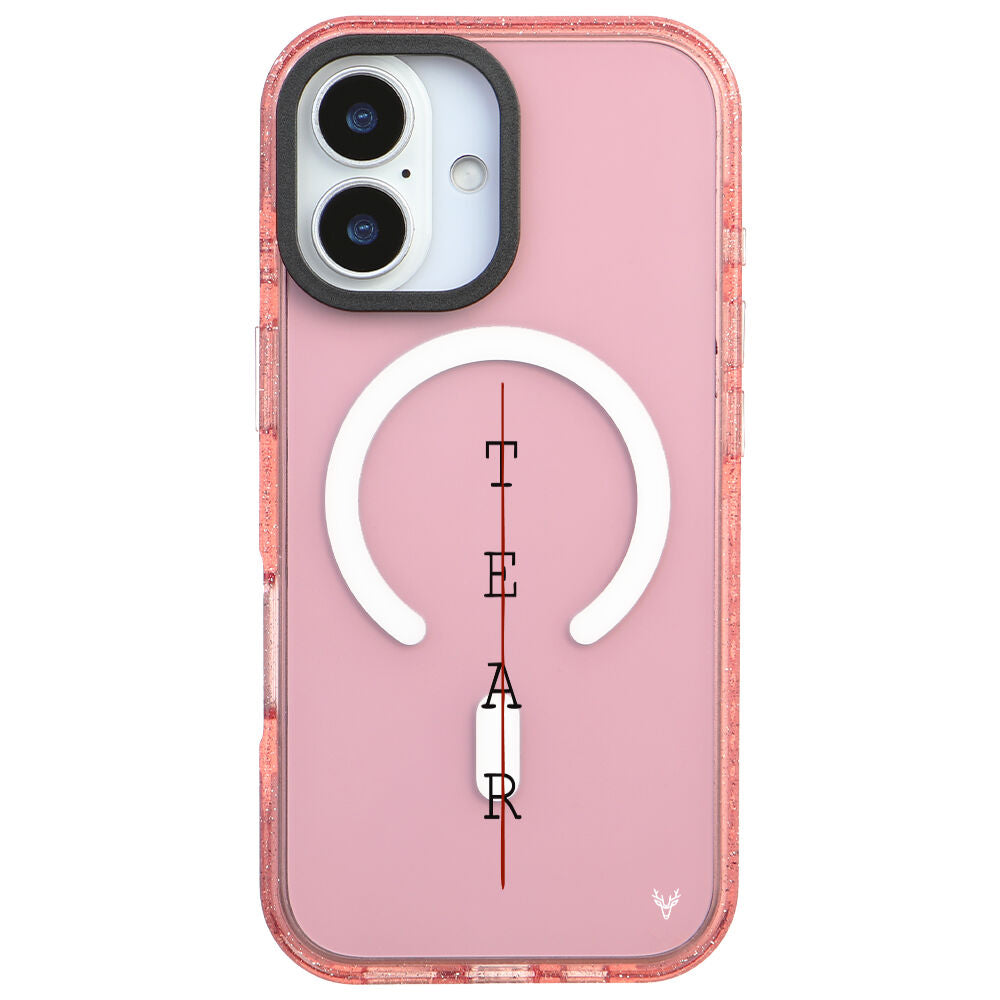 MagsafeliArtycaseSimliPembe