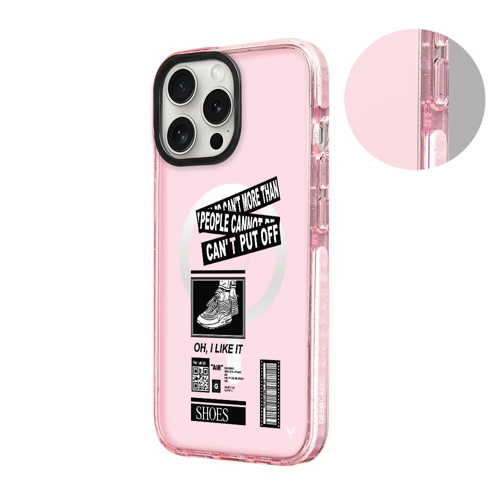 MagsafeliArtycaseSimliPembe