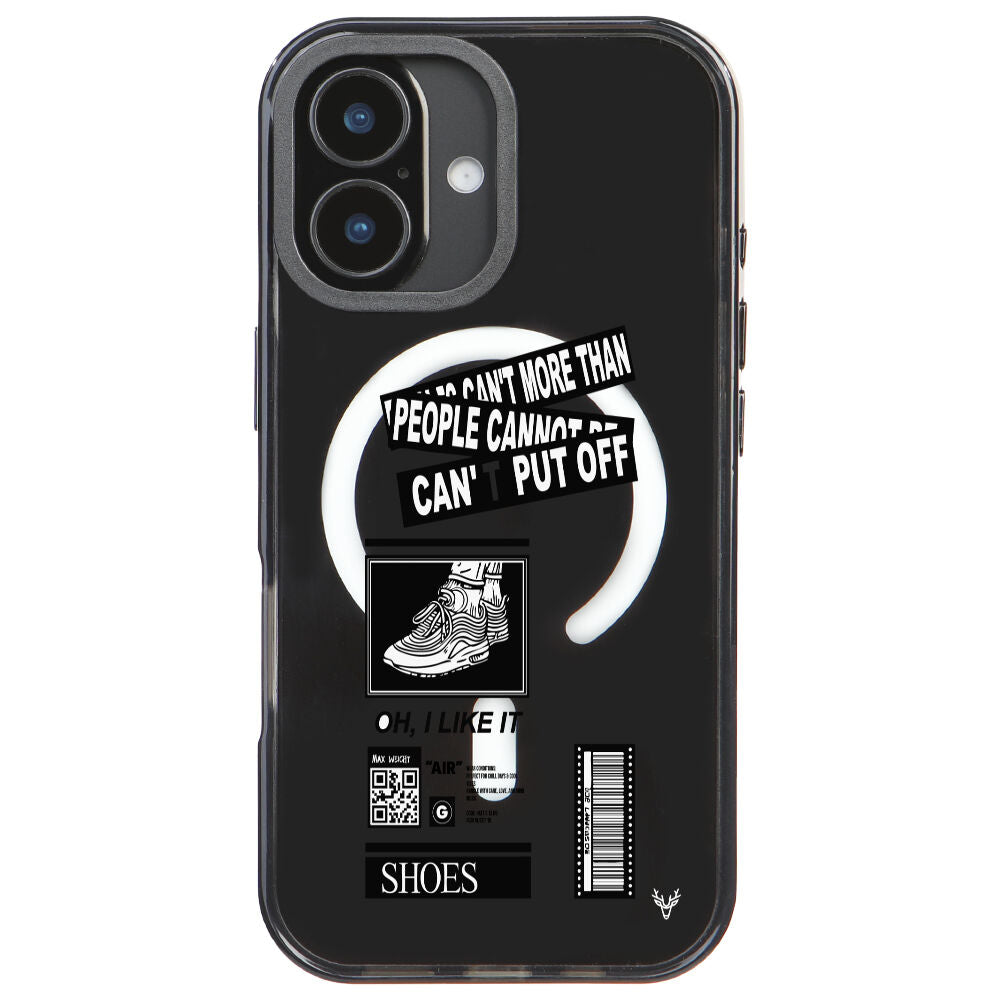 MagsafeliArtycaseCoolBlack