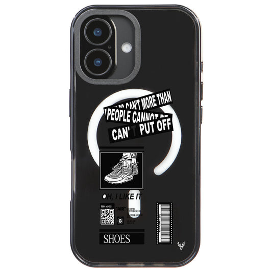 MagsafeliArtycaseCoolBlack