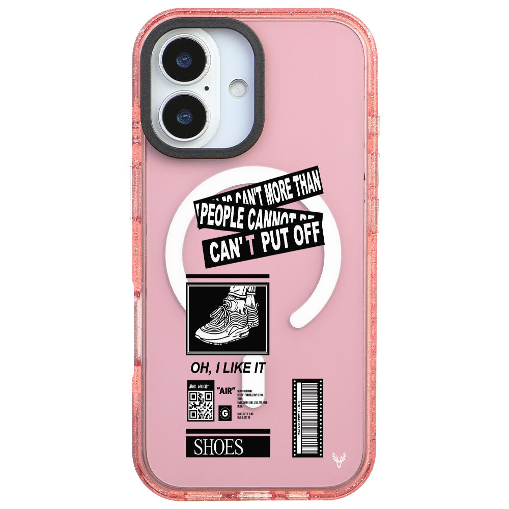 MagsafeliArtycaseSimliPembe
