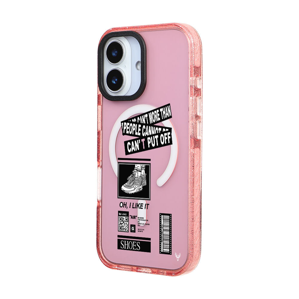 MagsafeliArtycaseSimliPembe