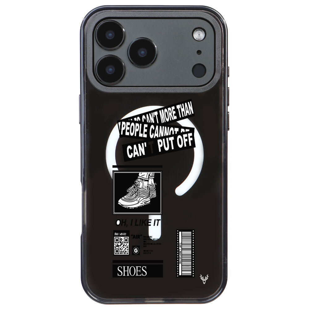MagsafeliArtycaseCoolBlack