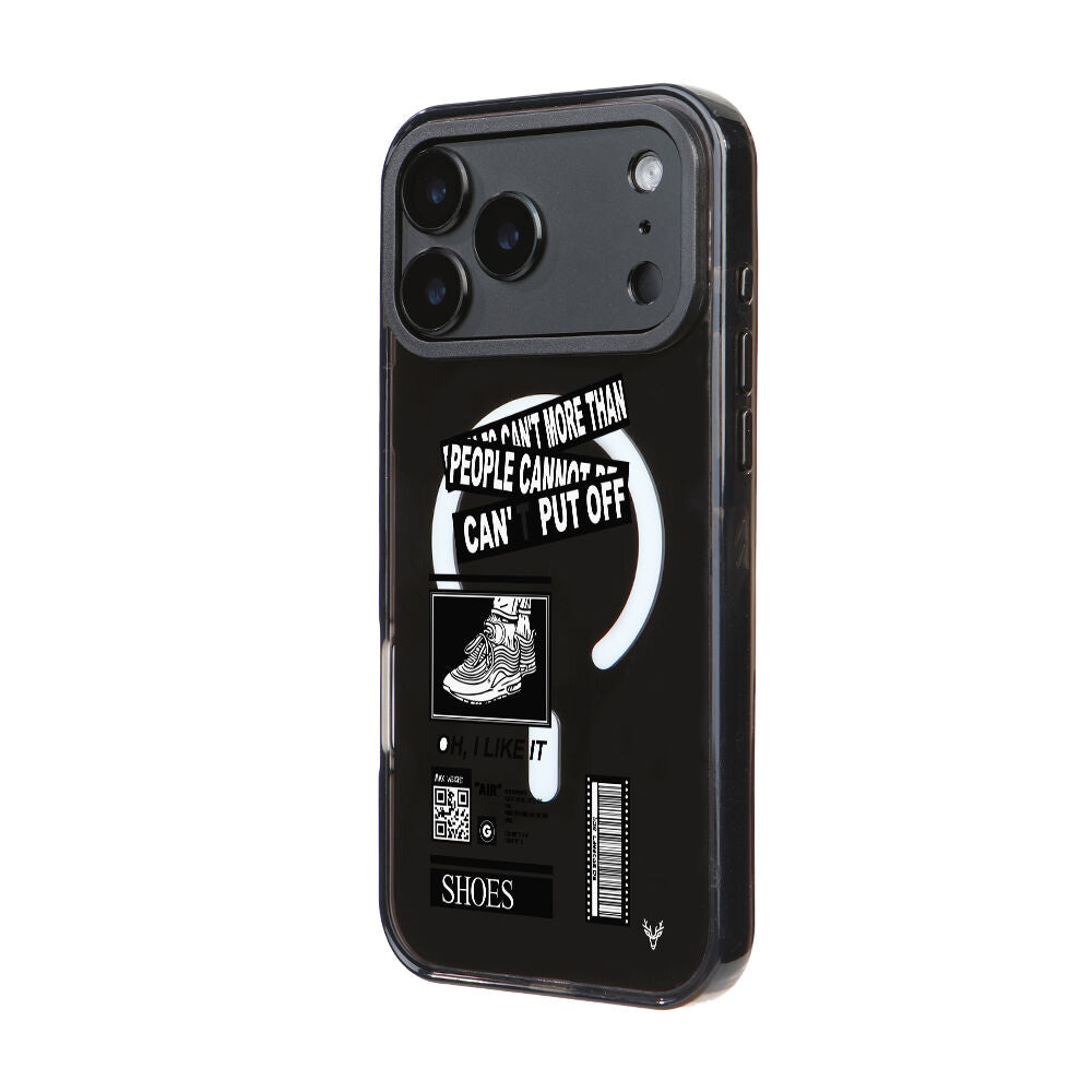 MagsafeliArtycaseCoolBlack