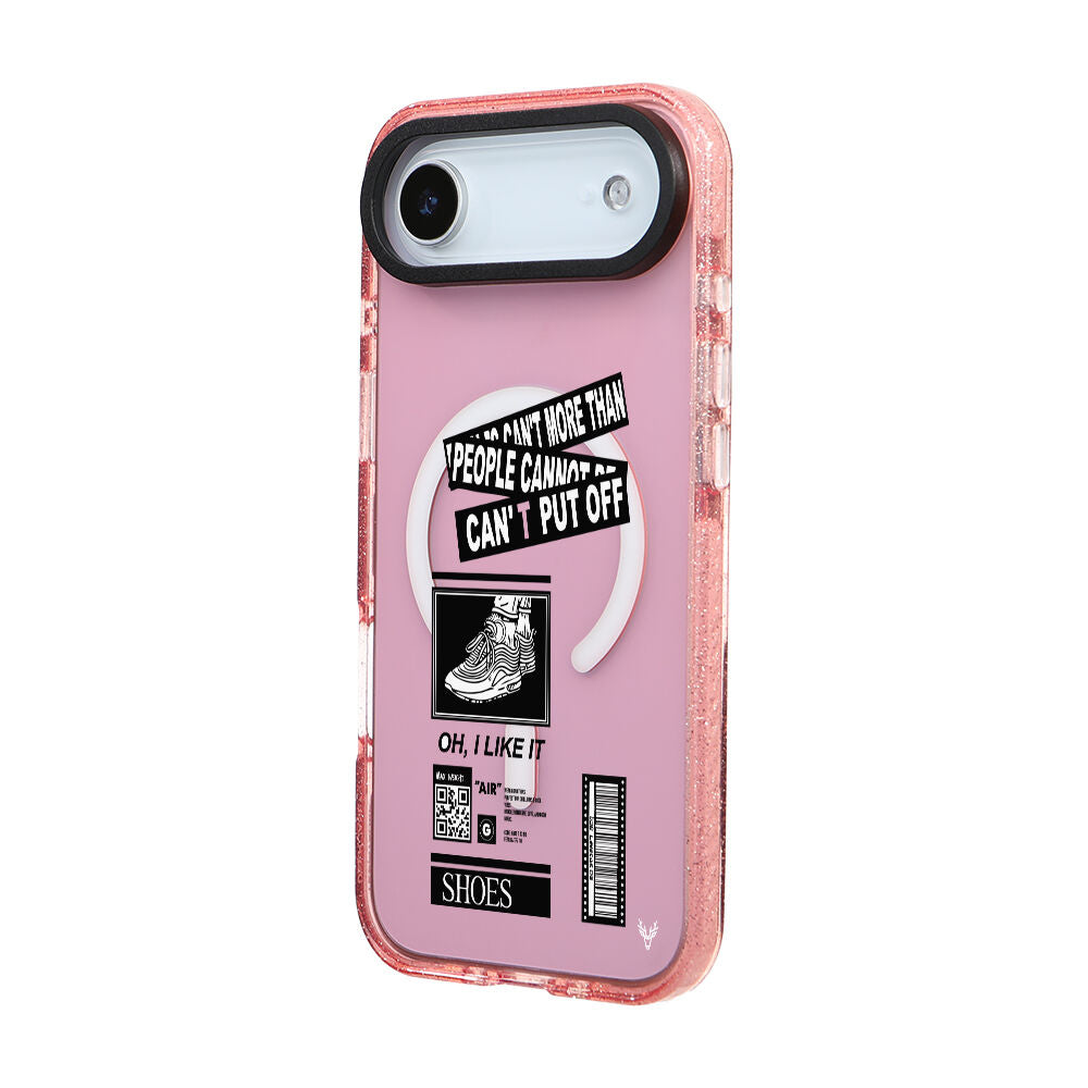 MagsafeliArtycaseSimliPembe