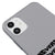 iPhone 11 Nevermind Telefon Kılıfı - Renkli Silikon - Gri