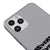 iPhone 11 Pro Nevermind Telefon Kılıfı - Renkli Silikon - Gri