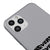 iPhone 11 Pro Max Nevermind Telefon Kılıfı - Renkli Silikon - Gri