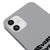 iPhone 12 Nevermind Telefon Kılıfı - Renkli Silikon - Gri