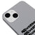 iPhone 13 Nevermind Telefon Kılıfı - Renkli Silikon - Gri