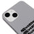 iPhone 13 Mini Nevermind Telefon Kılıfı - Renkli Silikon - Gri