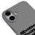 iPhone 17 Nevermind Telefon Kılıfı - Renkli Silikon - Gri