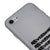 iPhone 7 Nevermind Telefon Kılıfı - Renkli Silikon - Gri