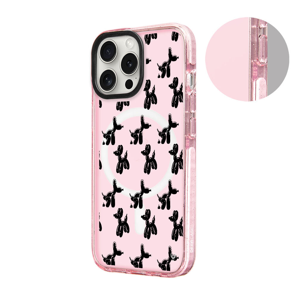 MagsafeliArtycaseSimliPembe