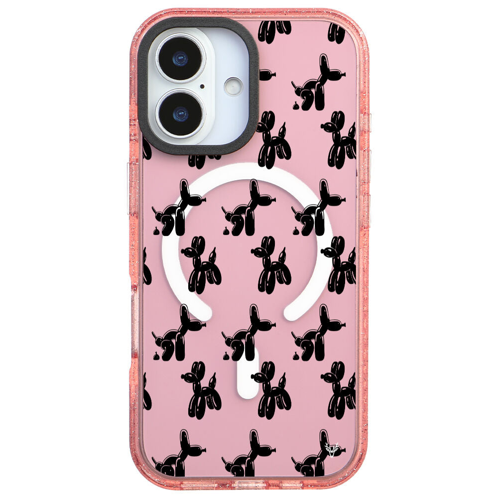 MagsafeliArtycaseSimliPembe