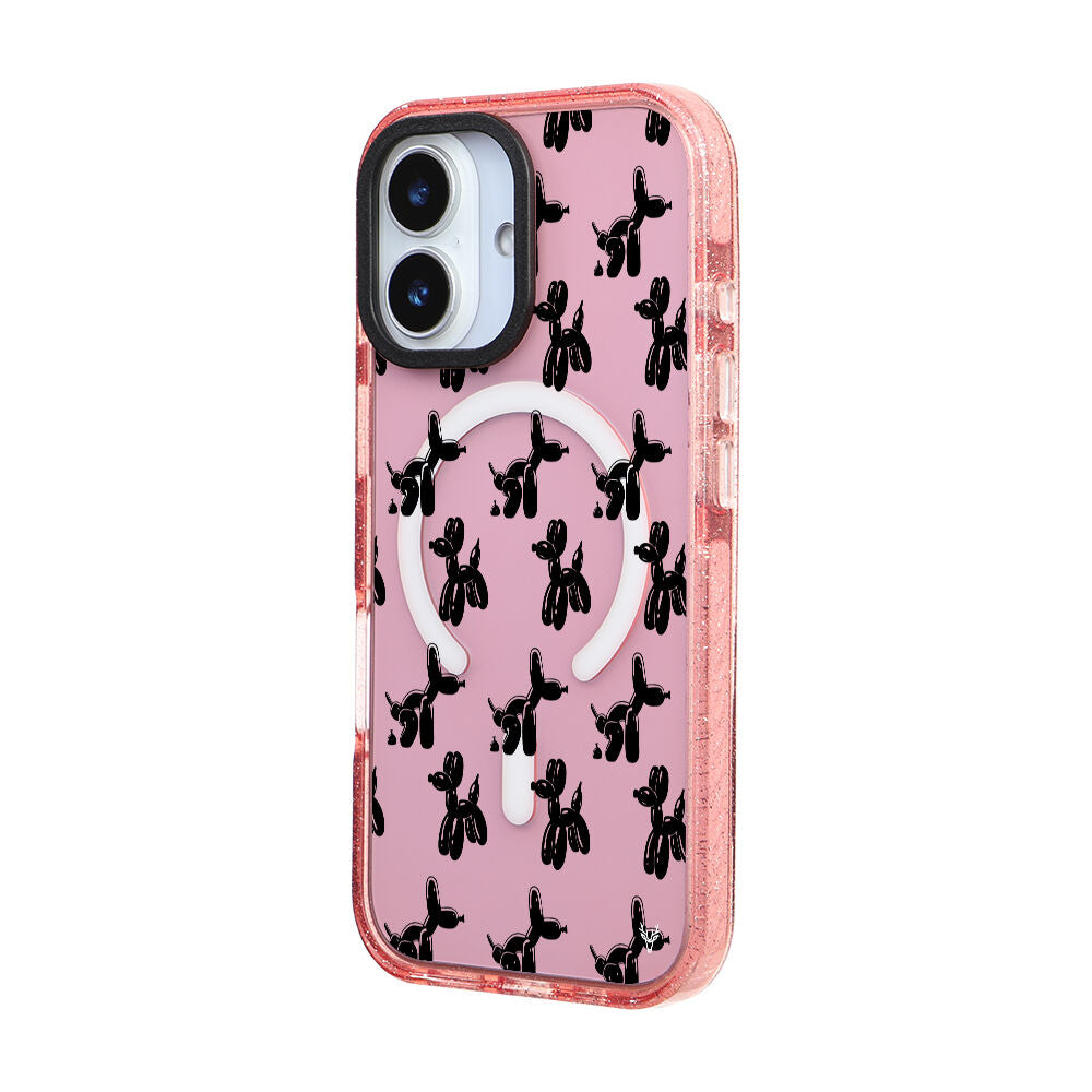MagsafeliArtycaseSimliPembe
