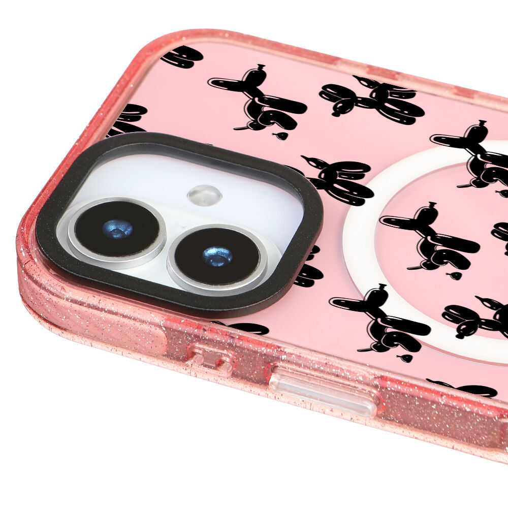 MagsafeliArtycaseSimliPembe