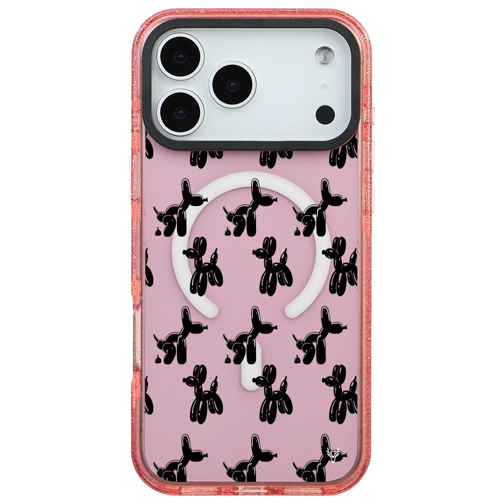 MagsafeliArtycaseSimliPembe