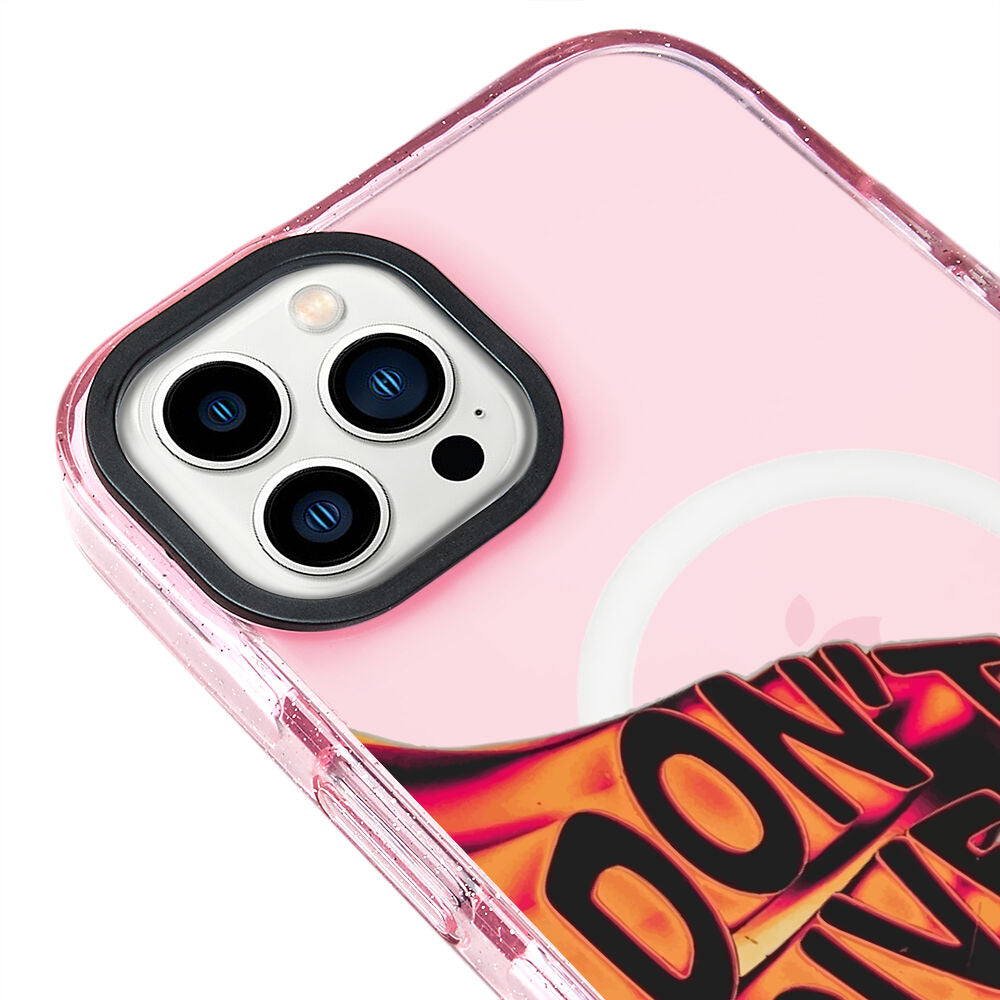 MagsafeliArtycaseSimliPembe