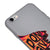 iPhone 6 Dont Give Up Telefon Kılıfı - Renkli Silikon - Gri