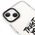 iPhone 13 Crazy Idea Telefon Kılıfı - Artycase - Beyaz