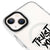 iPhone 14 Crazy Idea Telefon Kılıfı - Magsafeli Artycase - Beyaz