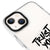 iPhone 15 Crazy Idea Telefon Kılıfı - Artycase - Beyaz