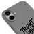 iPhone 16 Crazy Idea Telefon Kılıfı - Renkli Silikon - Gri