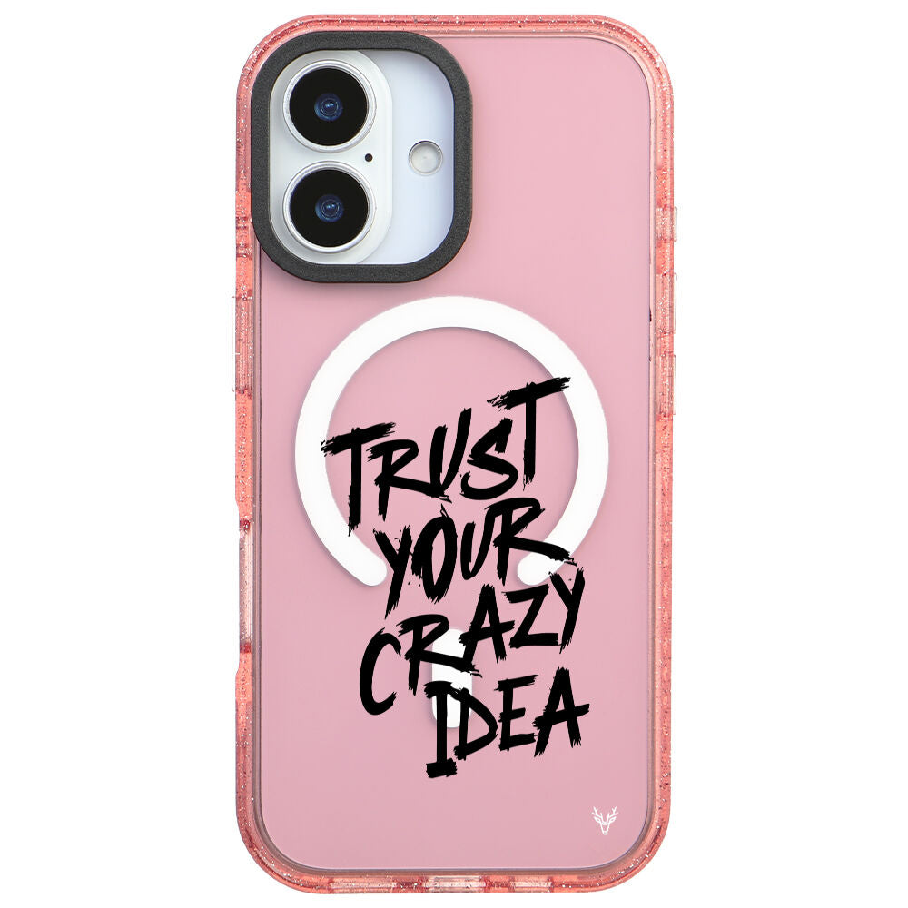 MagsafeliArtycaseSimliPembe