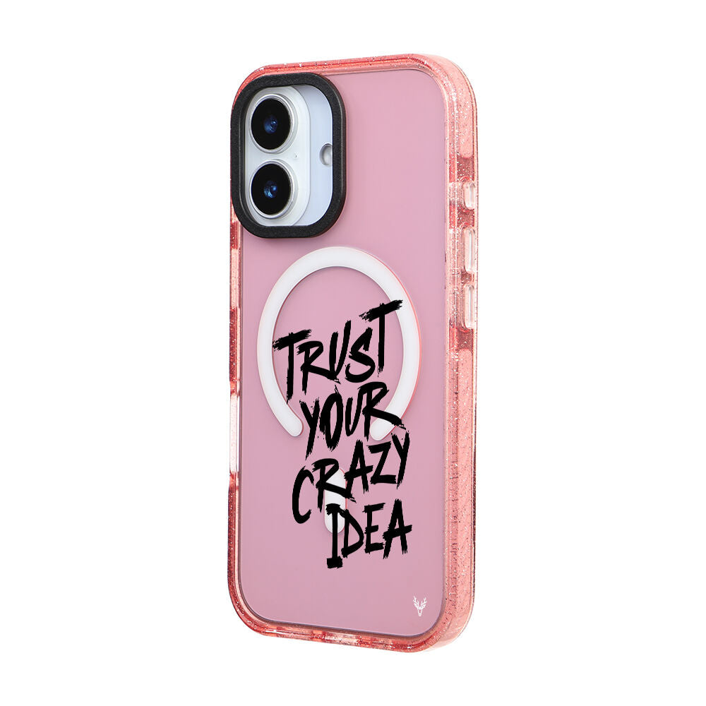 MagsafeliArtycaseSimliPembe