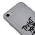 iPhone 7 Crazy Idea Telefon Kılıfı - Renkli Silikon - Gri