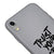iPhone XR Crazy Idea Telefon Kılıfı - Renkli Silikon - Gri