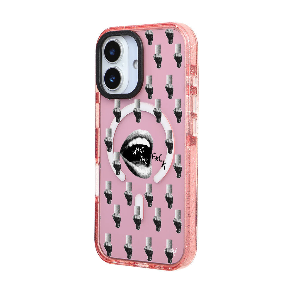 MagsafeliArtycaseSimliPembe