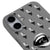 iPhone 17 What the Lips Telefon Kılıfı - Renkli Silikon - Gri