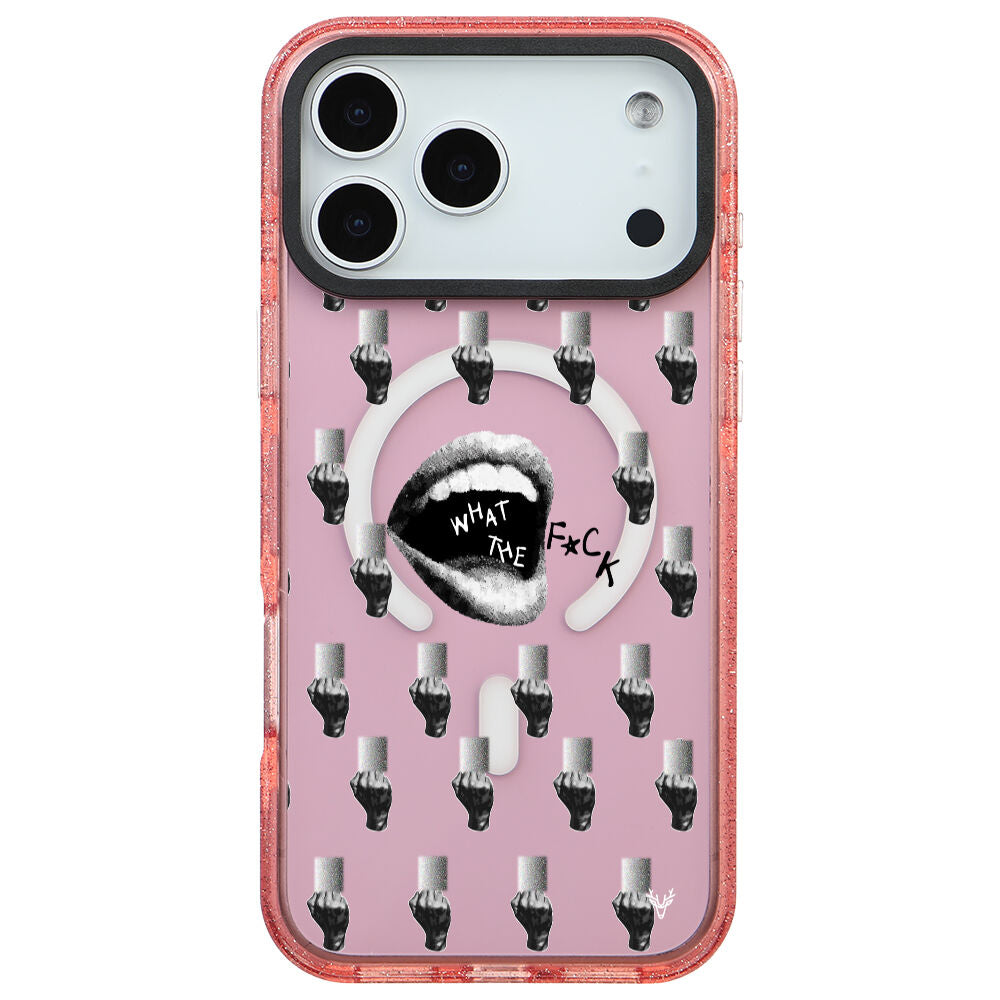 MagsafeliArtycaseSimliPembe
